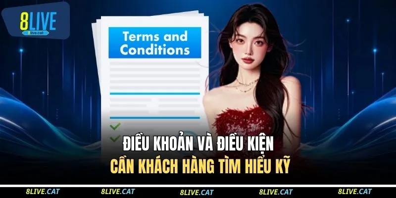 Điều khoản và điều kiện cần khách hàng tìm hiểu kỹ